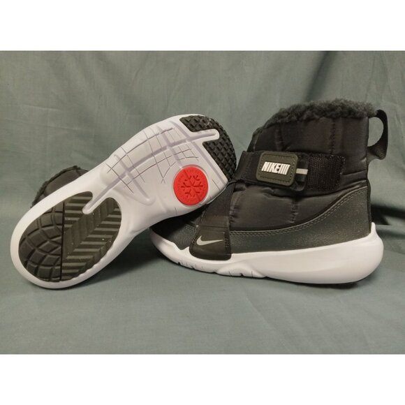 Nike Flex Advanced (PS) Boots Slip-On Black Size 2Y NEW NO BOX! - Picture 2 of 12